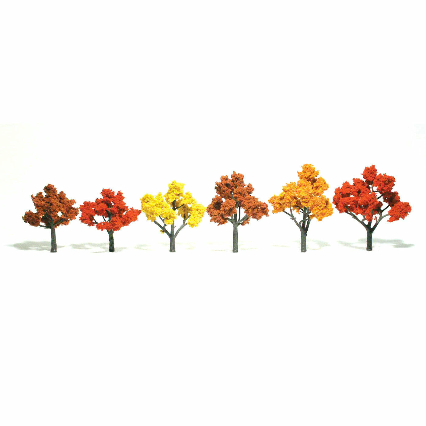 Image of WoodlandScenics Ready-Made Fall Tree Assortment 3-5 Tall WOOTR1541