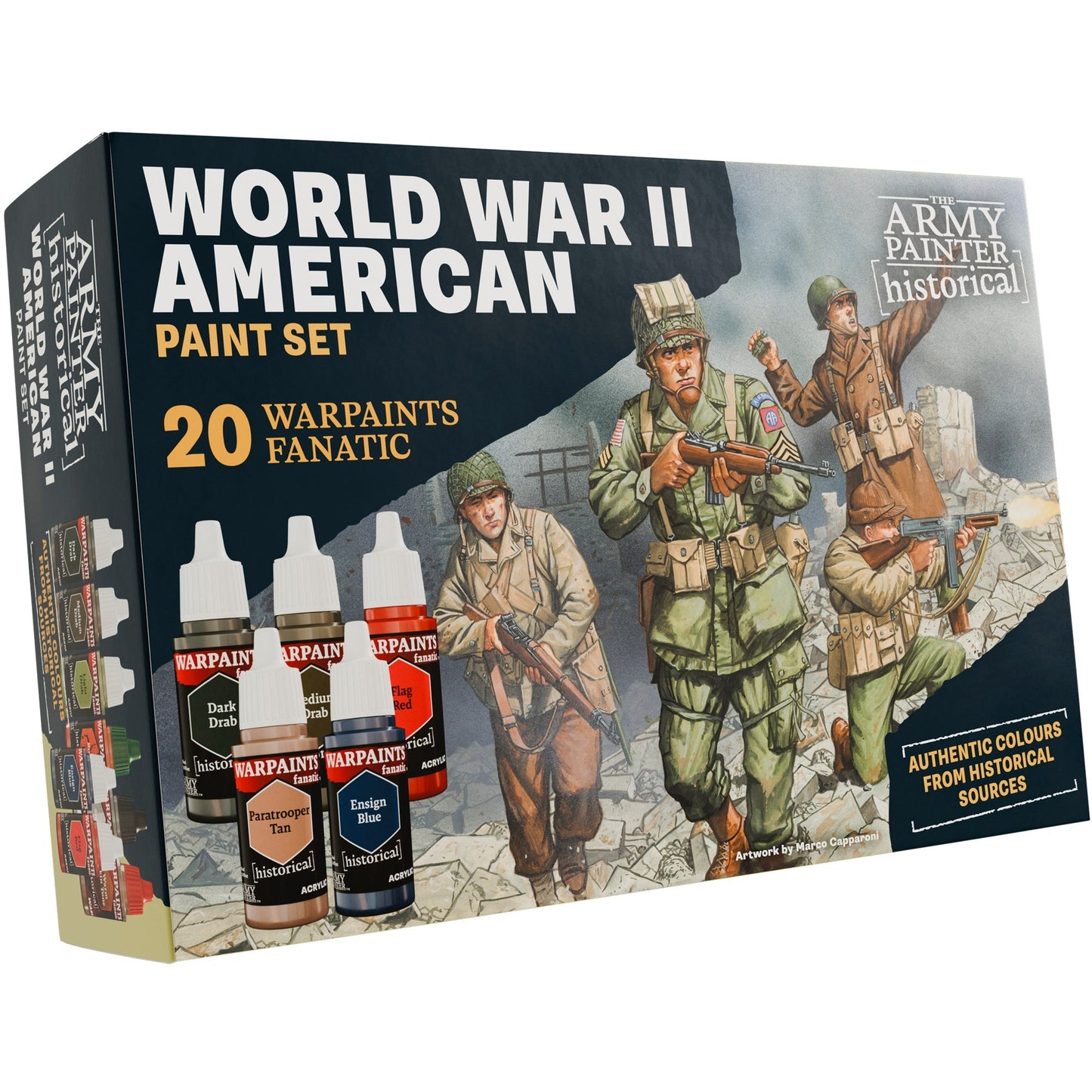 Warpaints Fanatic: Historical - WWII American Paint Set