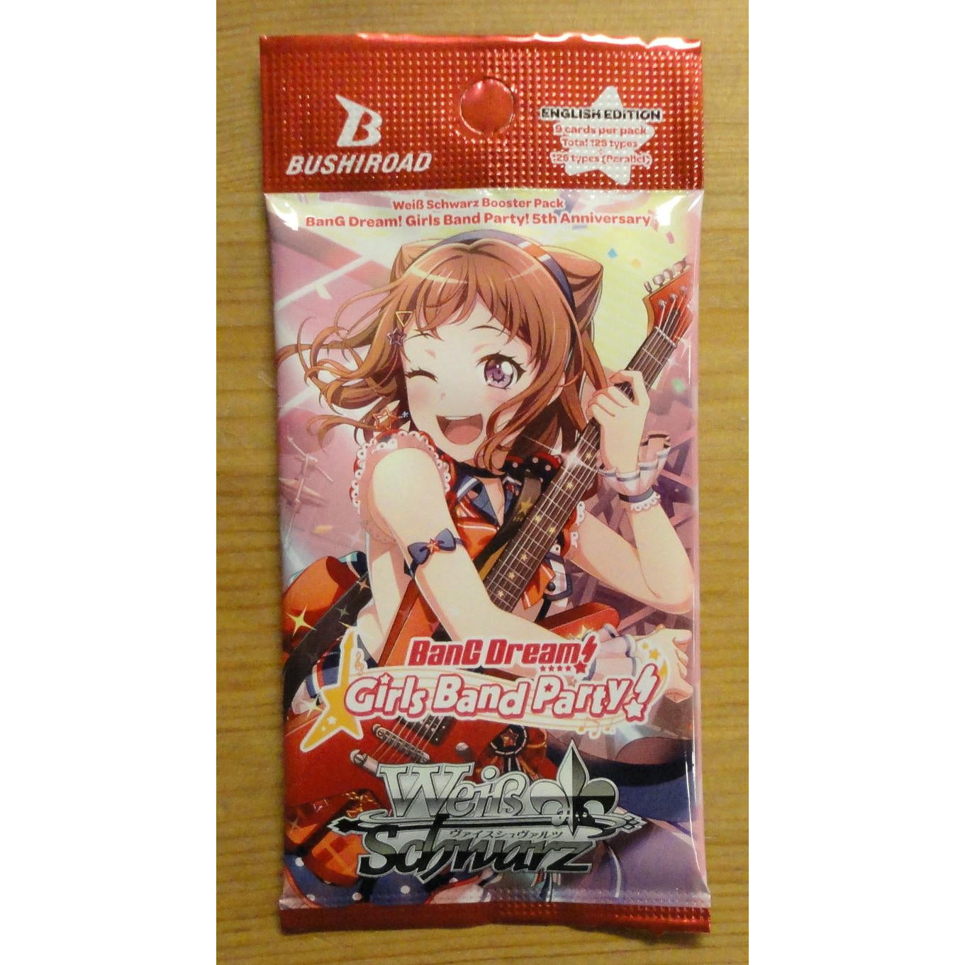 Image of WeiB Schwarz TCG Weiss BanG Dream! Girls Band Party! 8-Card Boooster