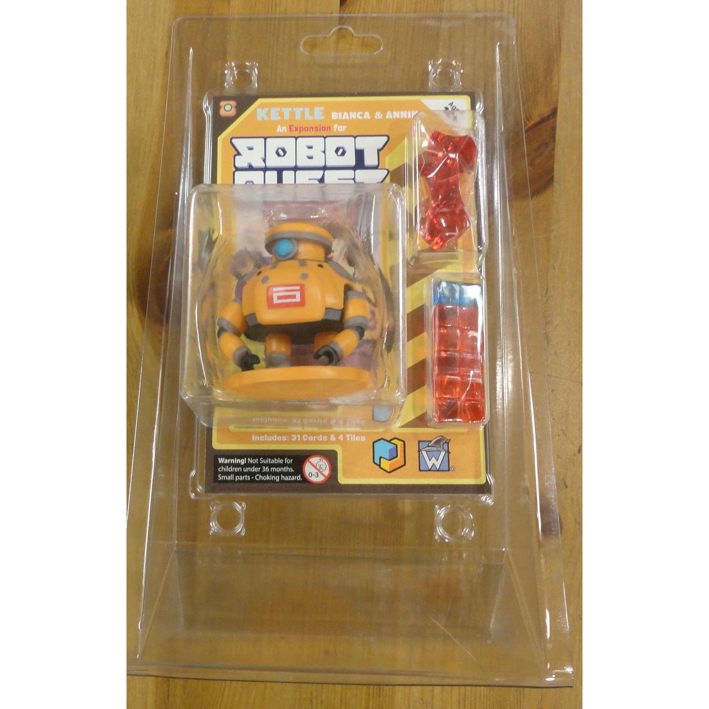 Image of Robot Quest Arena Board Game: Kettle Bianca & Annika Expansion WWGRQ803