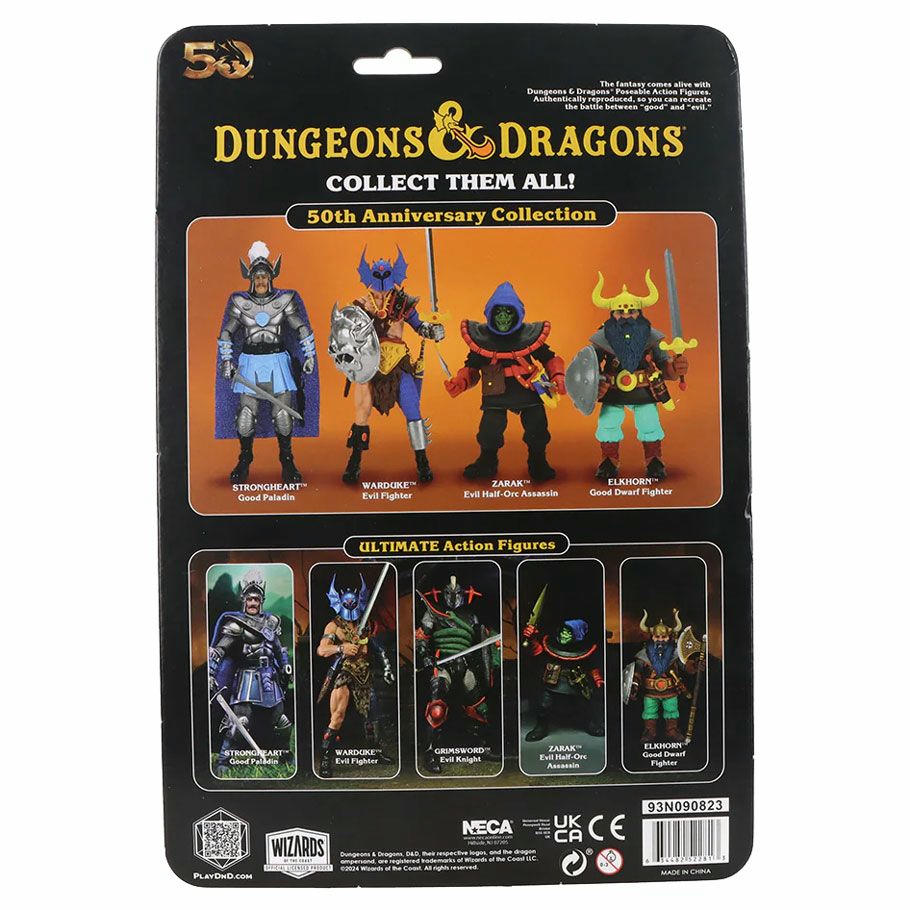 Image of D&D 50th Anniversary Strongheart Good Paladin 7 Acton Figure WZK52281
