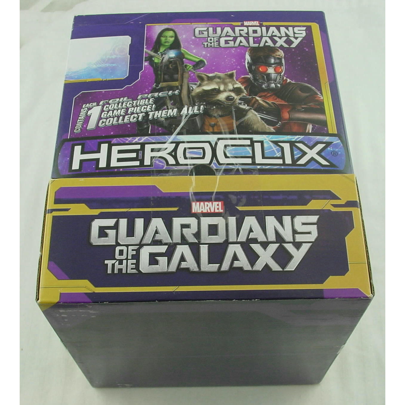 Image of Marvel HeroClix: Guardians of the Galaxy Miniatures Gravity Feed Display (24pcs)