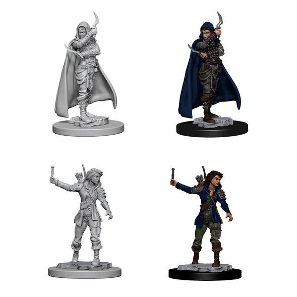 Dungeons & Dragon D&D Deep Cuts Miniatures: Human Female Rogue WZK72603