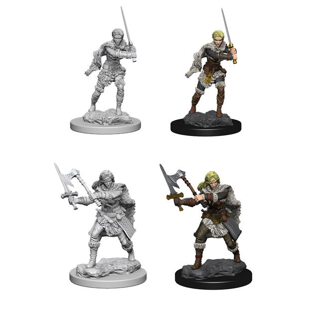 Dungeons & Dragon D&D Nolzur's Marvelous Miniatures: Human Barbarian WZK72644