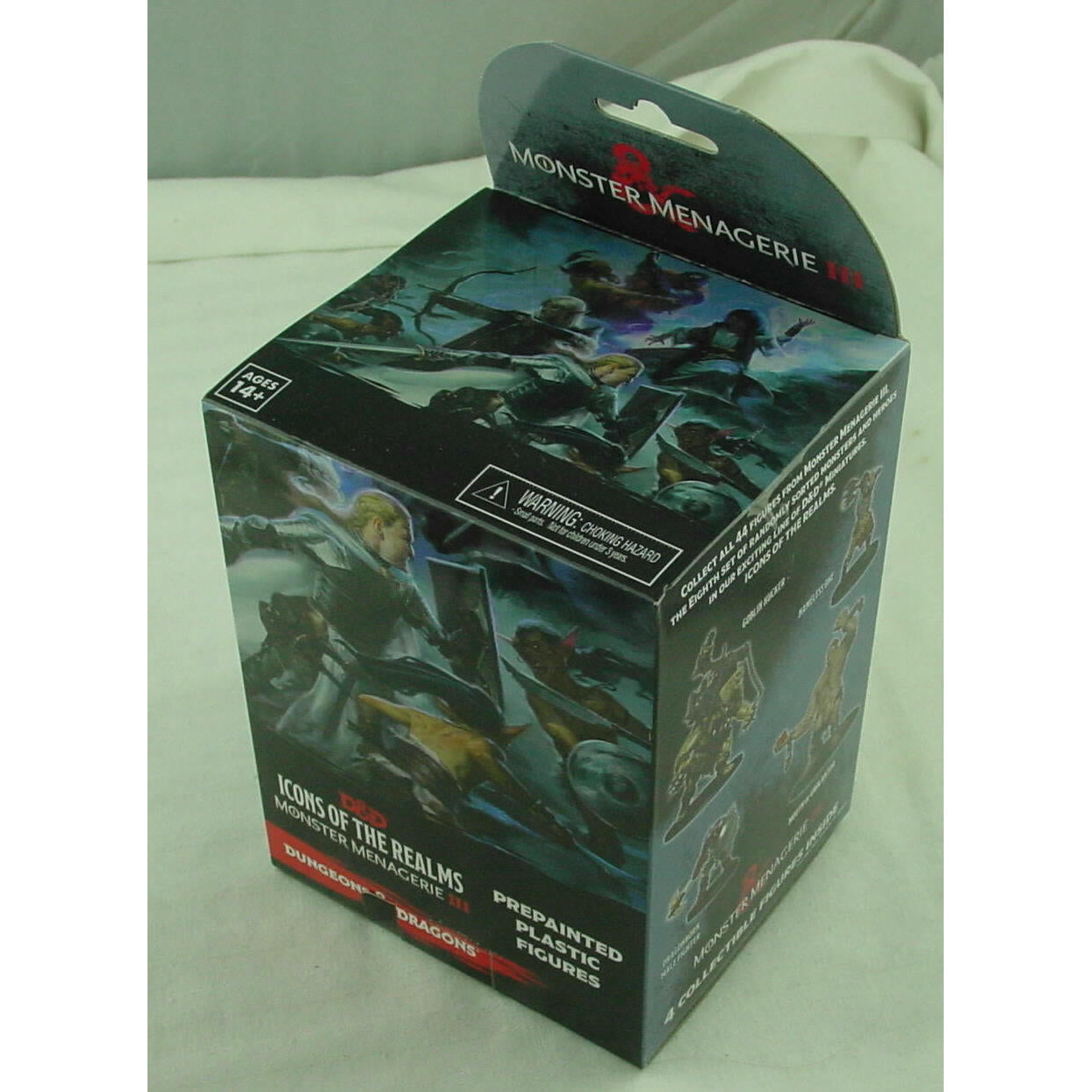 Image of D&D Icons of the Realms Monster Menagerie III Booster Box (4 minis) WZK72896