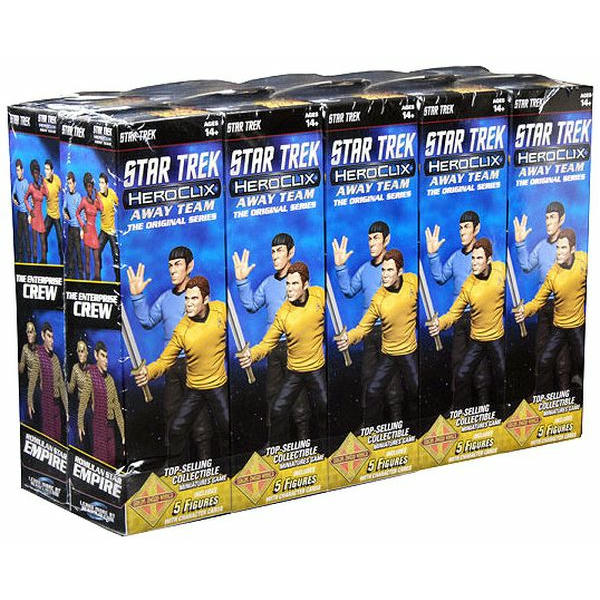 Image of Star Trek Heroclix The Original Series: Away Team Miniatures Booster Brick 72911