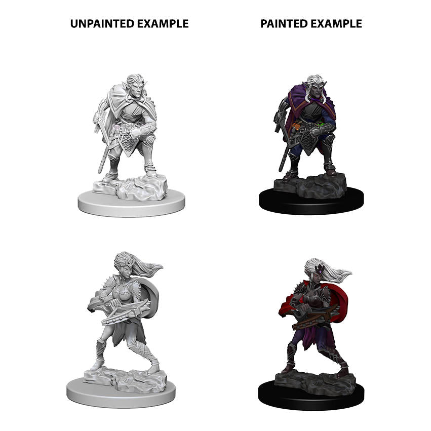 Dungeons & Dragons: Nolzur's Marvelous Unpainted Miniatures - W04 Drow