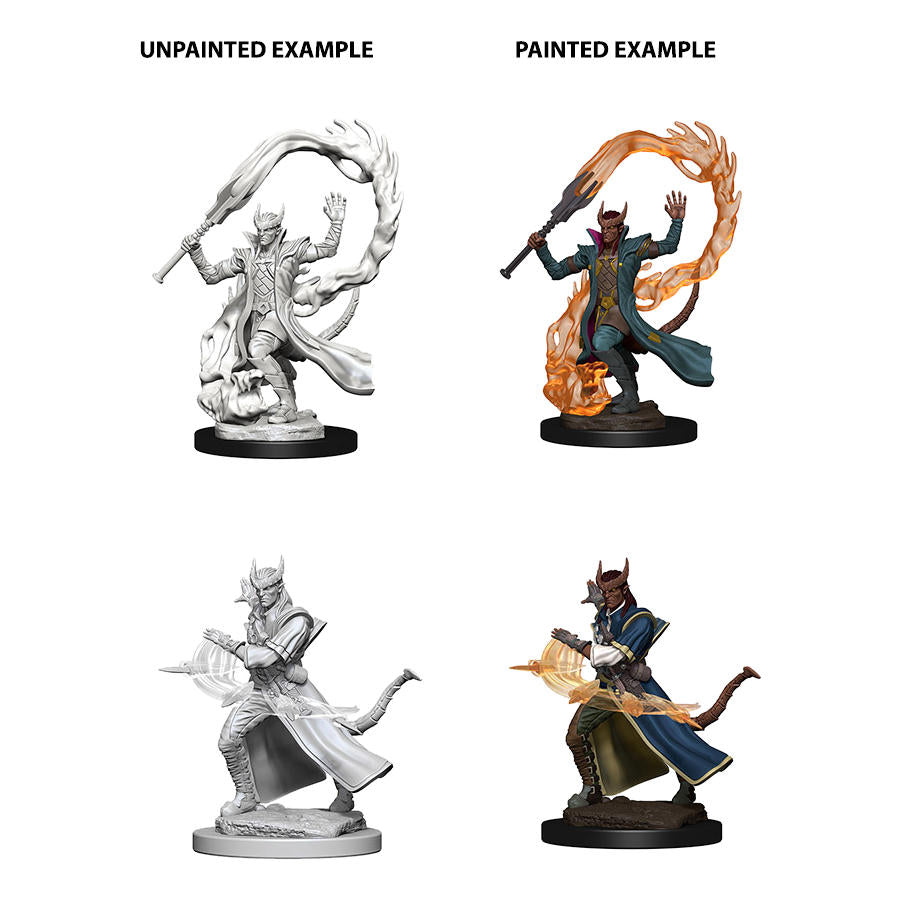 Dungeons & Dragon D&D Nolzur's Marvelous Miniatures: Tiefling Male Sorcerer