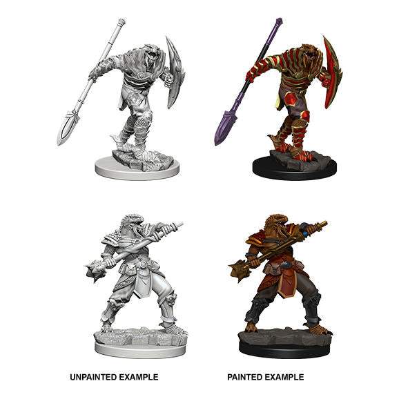 Dungeons & Dragon D&D Nolzur's Marvelous Miniatures Dargonborn Fighter w/Spear