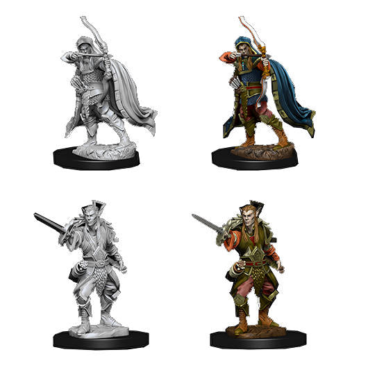 Dungeons & Dragons: Nolzur's Marvelous Unpainted Miniatures - W07 Elf Male Rogue