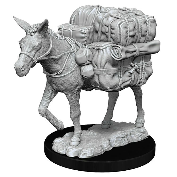 Image of Dungeons & Dragon D&D Deep Cuts Fantasy Miniatures Pack Mules WZK73552