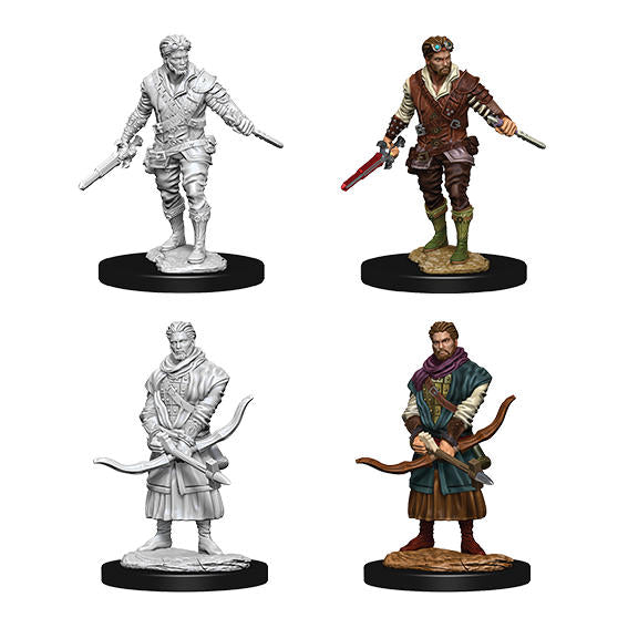 Dungeons & Dragon D&D Nolzur's Marvelous Miniatures: Male Human Rogue WZK73702