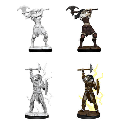 Dungeons & Dragon D&D Nolzur's Marvelous Miniatures Female Goliath Barbarian