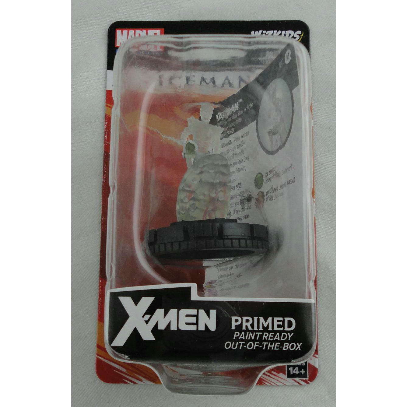 Image of Marvel Heroclix Deep Cuts Miniatures X-Men Iceman Unpainted Figure 73998