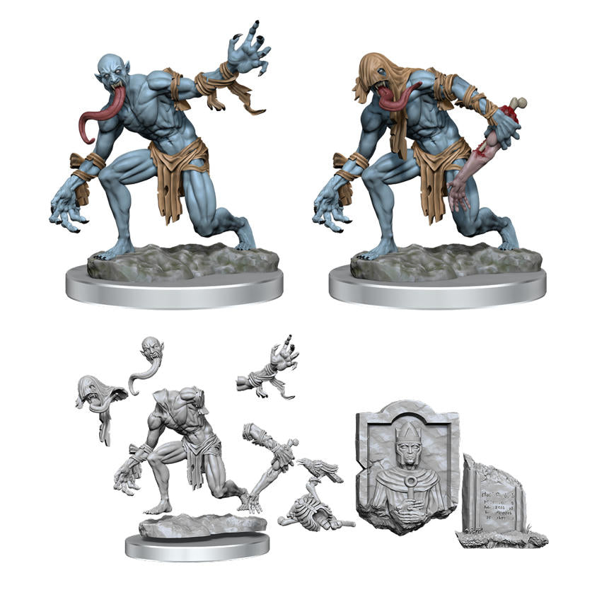 Dungeons & Dragons Frameworks Ghast & Ghoul Miniatures Wizkids 75053