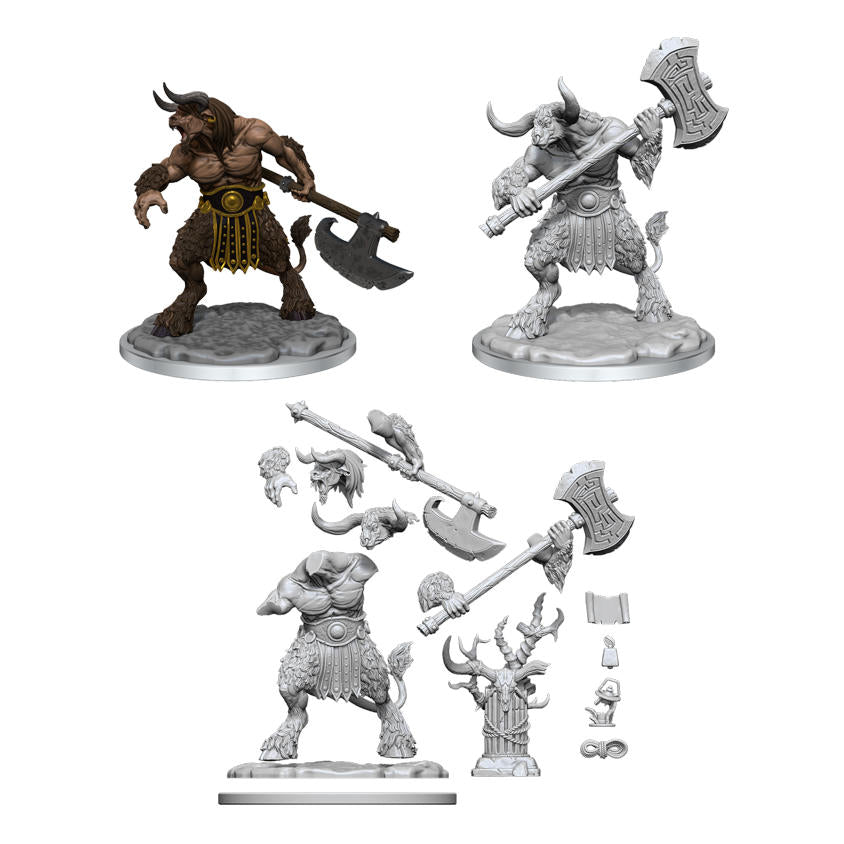 Dungeons & Dragons Frameworks Minotaur Miniature Wizkids 75056