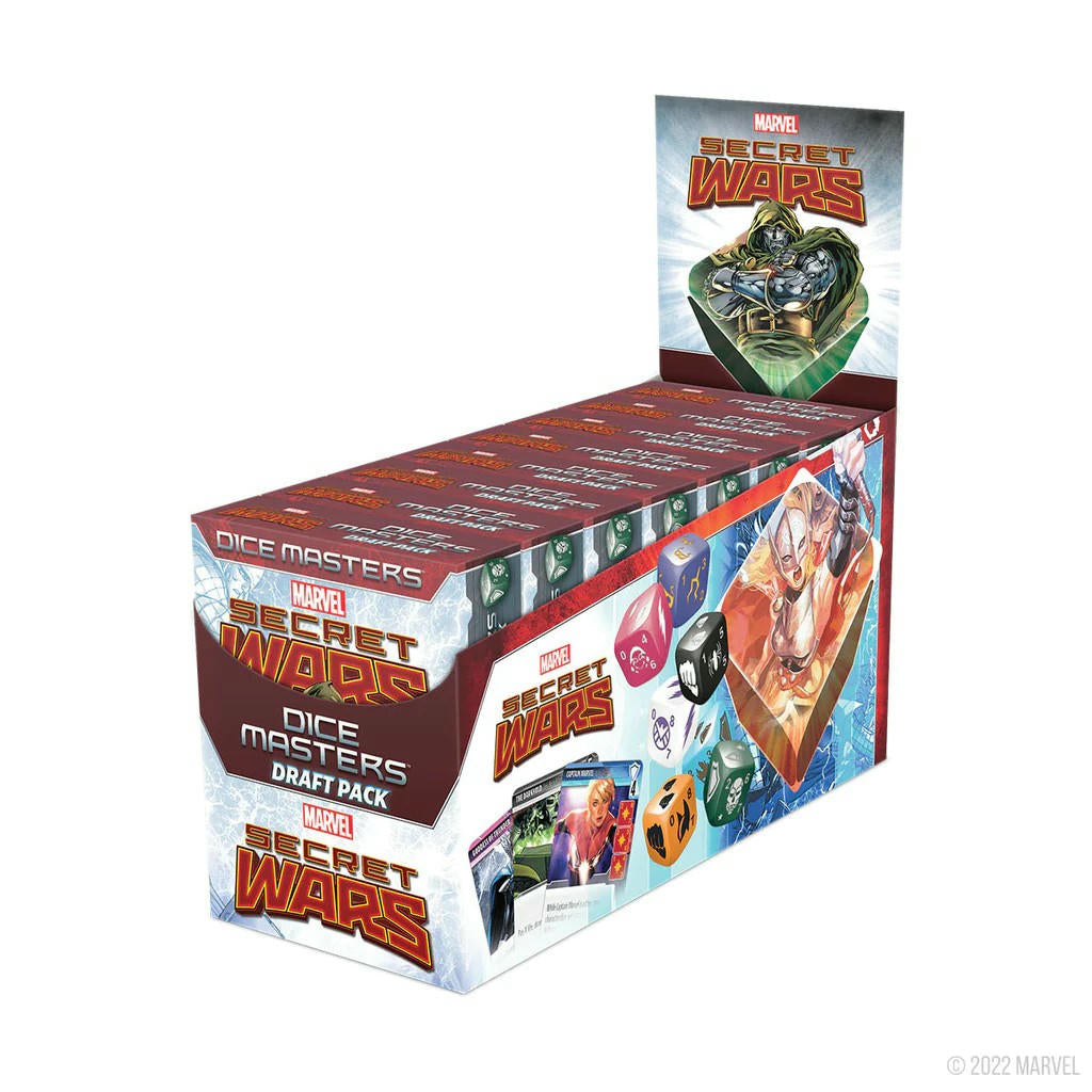 Marvel Dice Masters: Secret Wars Countertop Draft PAck Display (8)