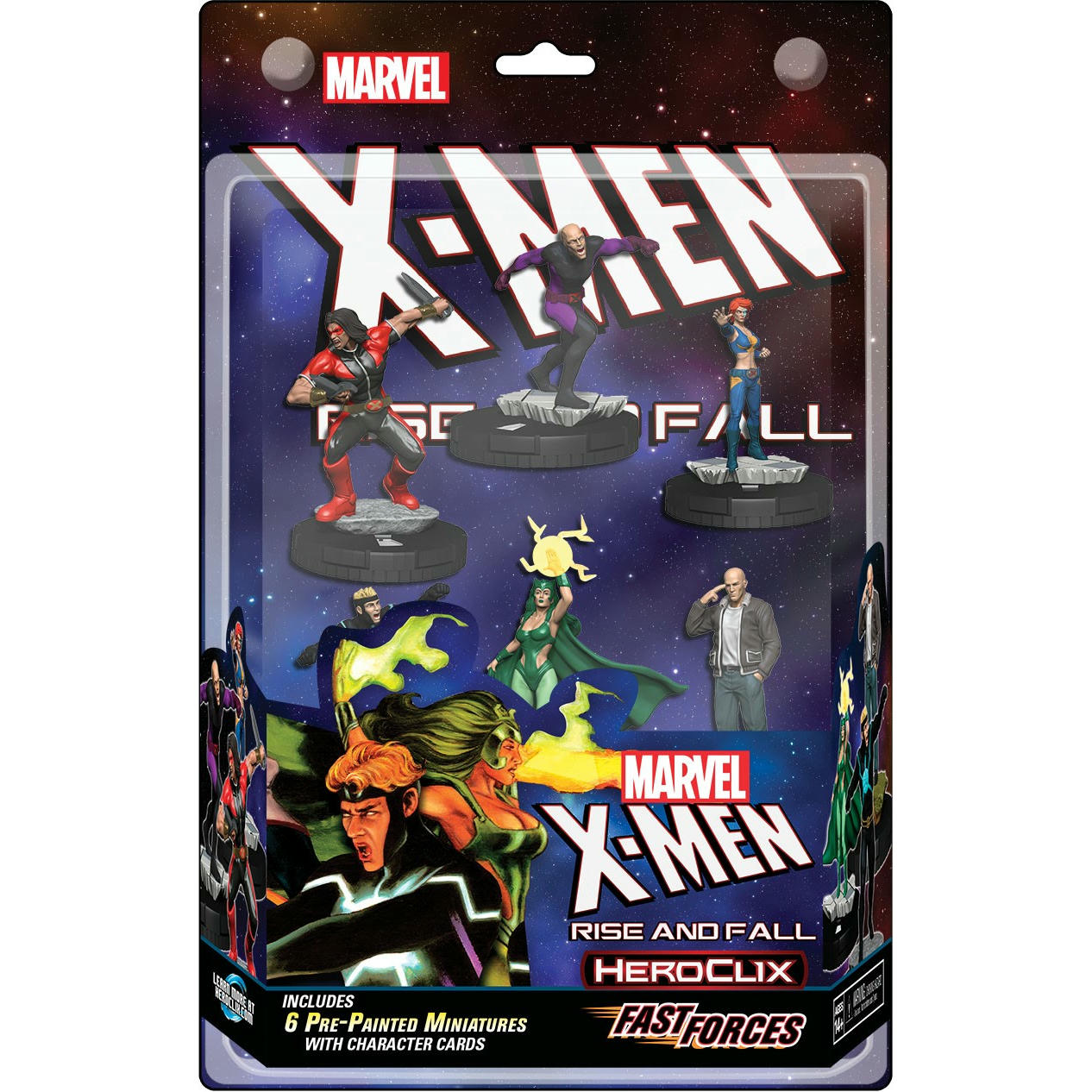Image of Marvel Heroclix X-Men Rise and Fall Fast Forces Set WZK84790