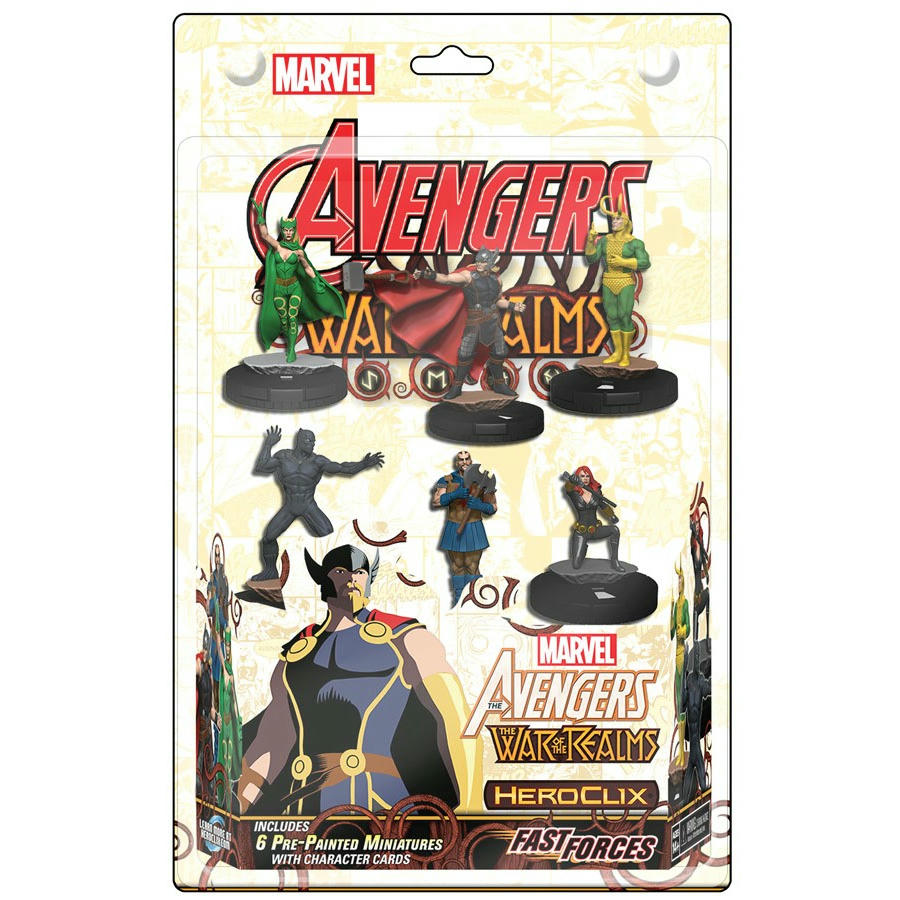 Image of Marvel Heroclix Avengers: The War of the Realms Fast Forces WZK84806