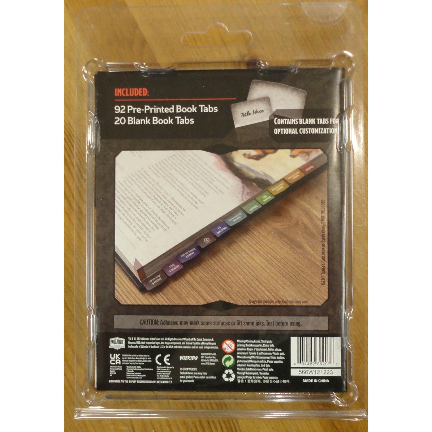 Image of Dungeons & Dragons 5E Tasha's Cauldron of Everything Book Tabs 89207