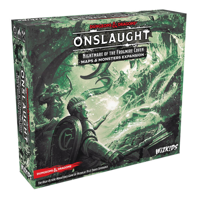 Dungeons & Dragons Onslaught: Nightmare of the Frogmire Coven - Maps & Monsters Expansion