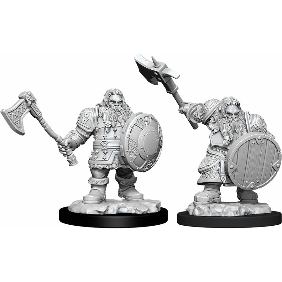 Image of Dungeons & Dragons: Nolzur's Marvelous Unpainted Miniatures - W11 Male Dwarf Fighter
