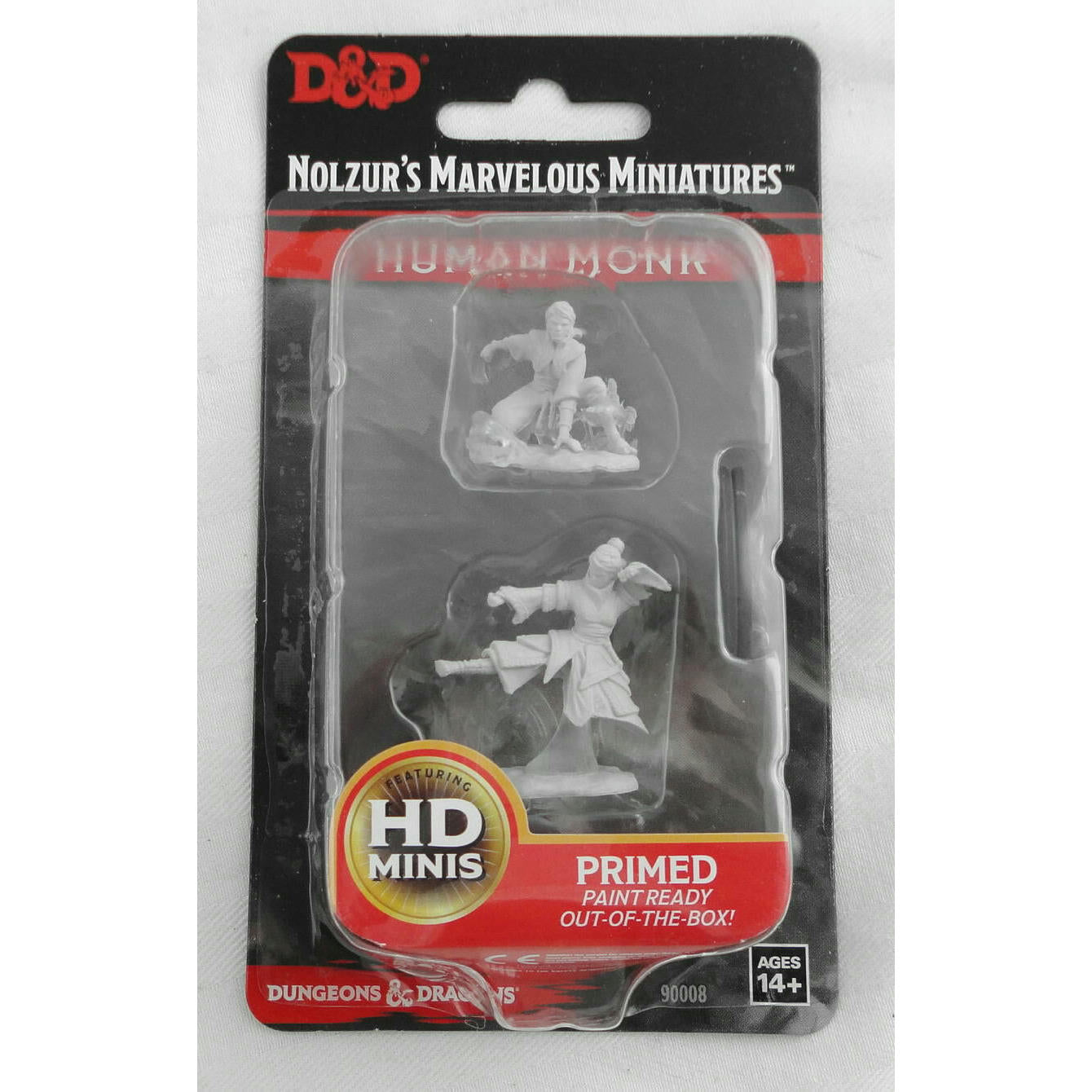 Image of Dungeons & Dragon D&D Nolzur's Marvelous Fantasy Miniatures: Human Male Monk