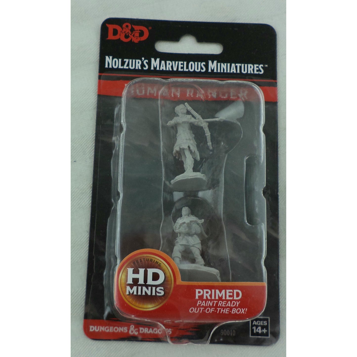 Image of Dungeons & Dragon D&D Nolzur's Marvelous Miniatures: Female Human Ranger 90010