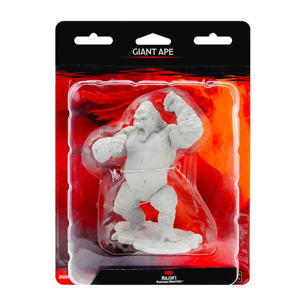 Nolzur's Marelous Miniatures Giant Ape D&D Fantasy Miniature 90090 Unpainted