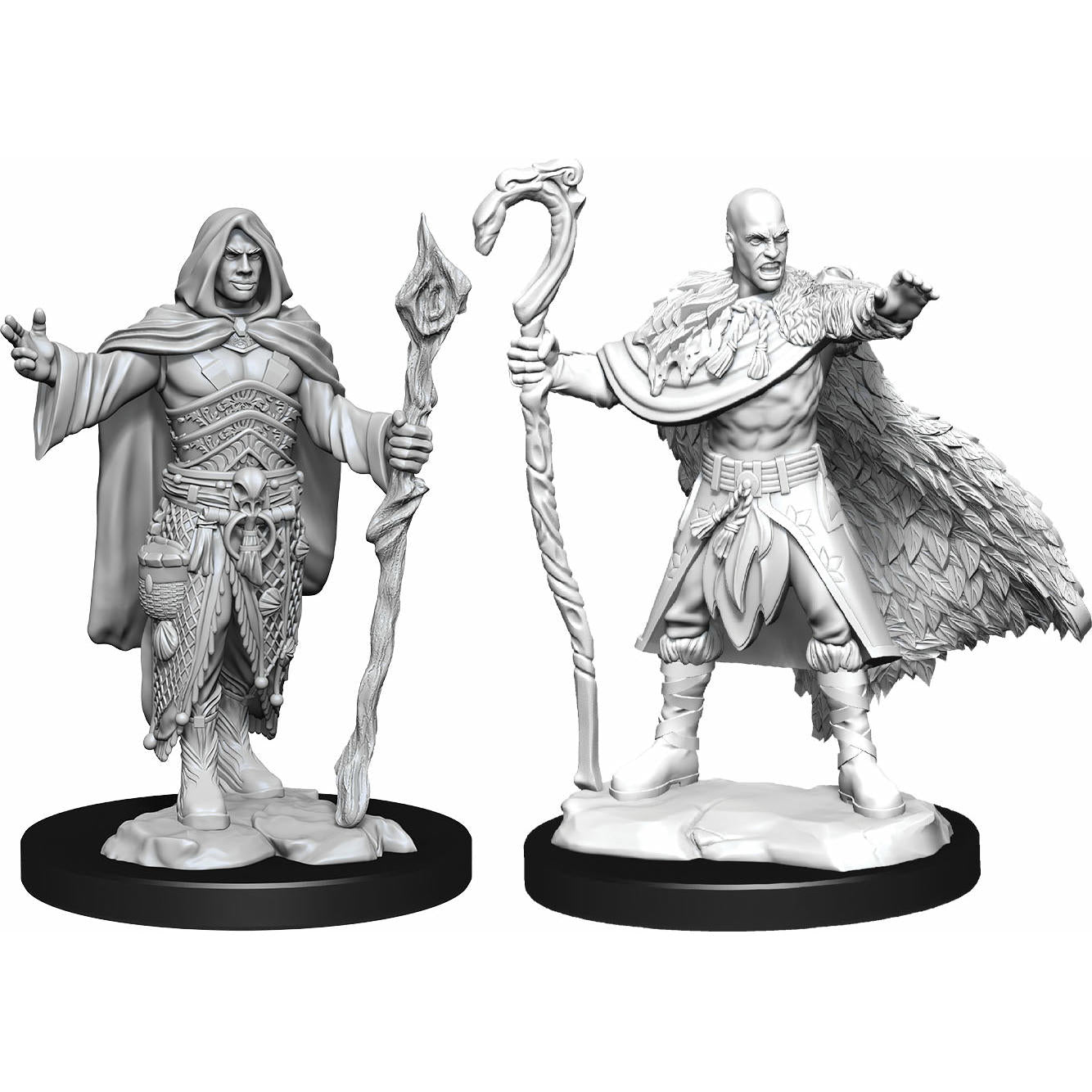 Image of Dungeons & Dragons: Nolzur's Marvelous Unpainted Miniatures - W14 Human Druid Male