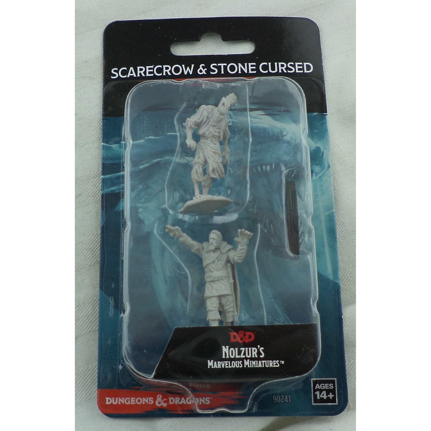 Image of Nolzur's Marvelous Fantasy Miniatures Scarecrow & Stone Cursed WZK90241