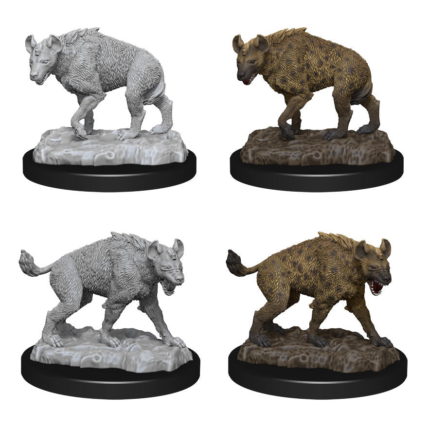 Deep Cuts Fantasy Miniatures Hyenas by Wizkids WZK90271