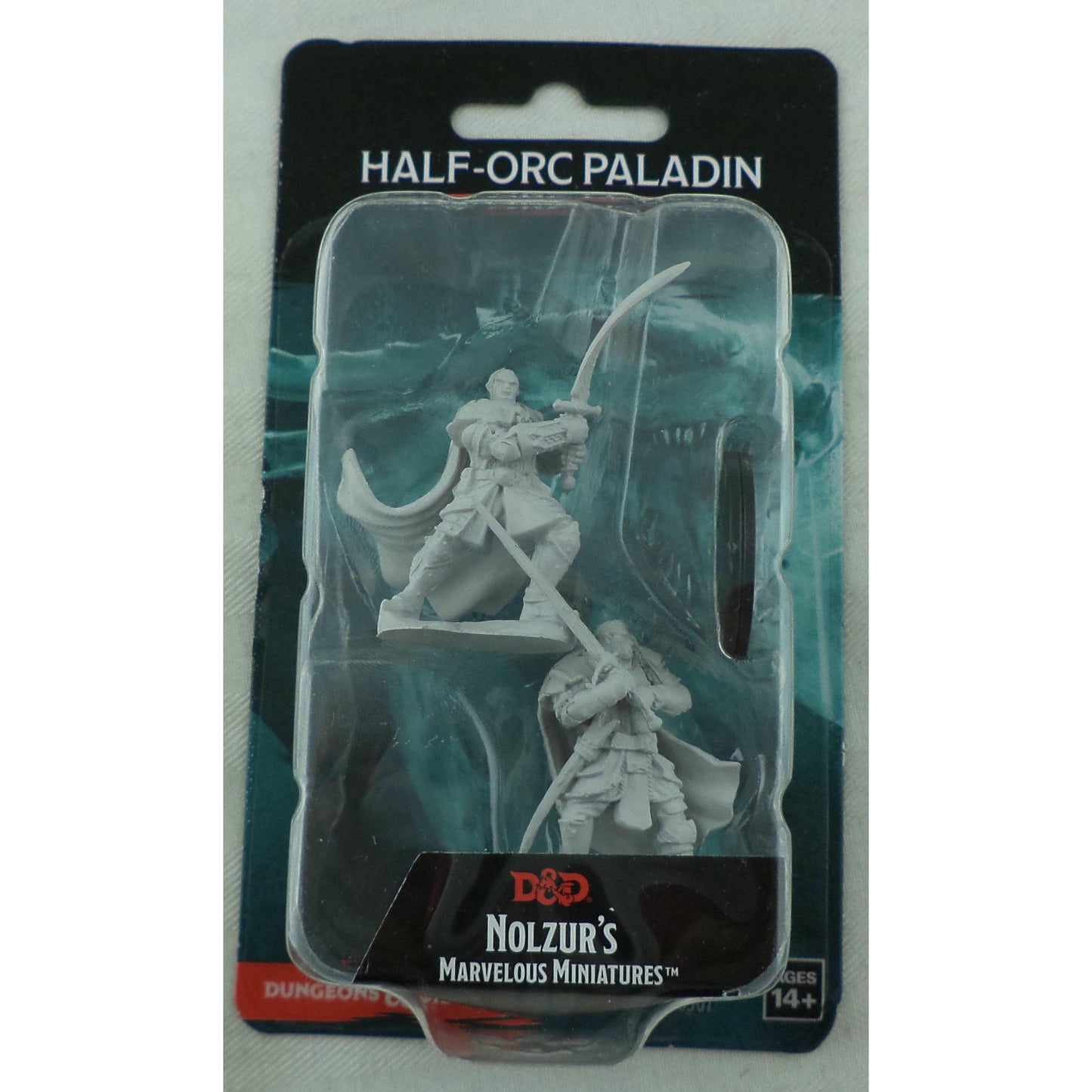 Image of Dungeons & Dragon D&D Nolzur's Marvelous Miniatures Male Half-Orc Paladin 90307