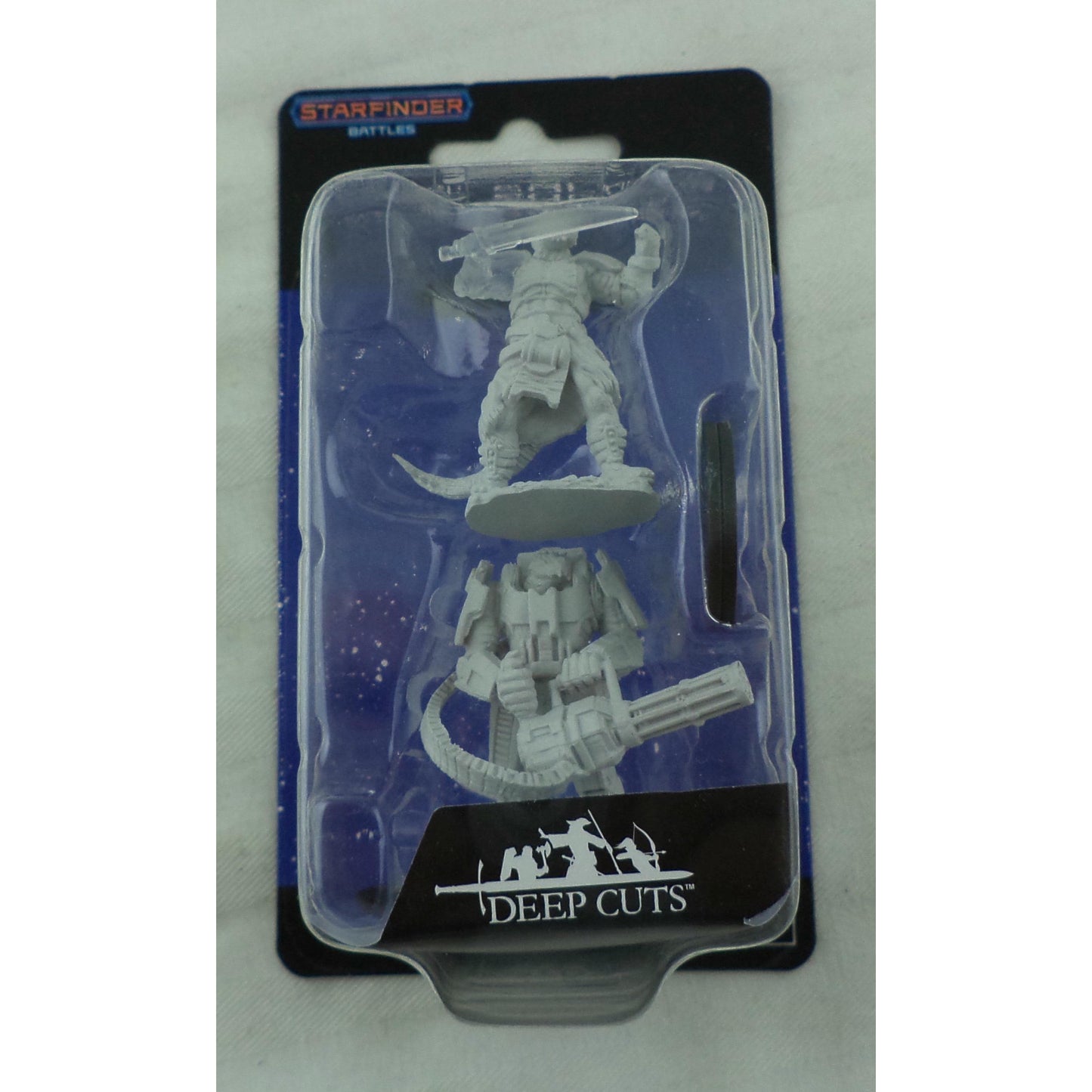Image of Starfinder Battles Deep Cuts Sci-Fi Miniatures Vesk Solider WZK90336
