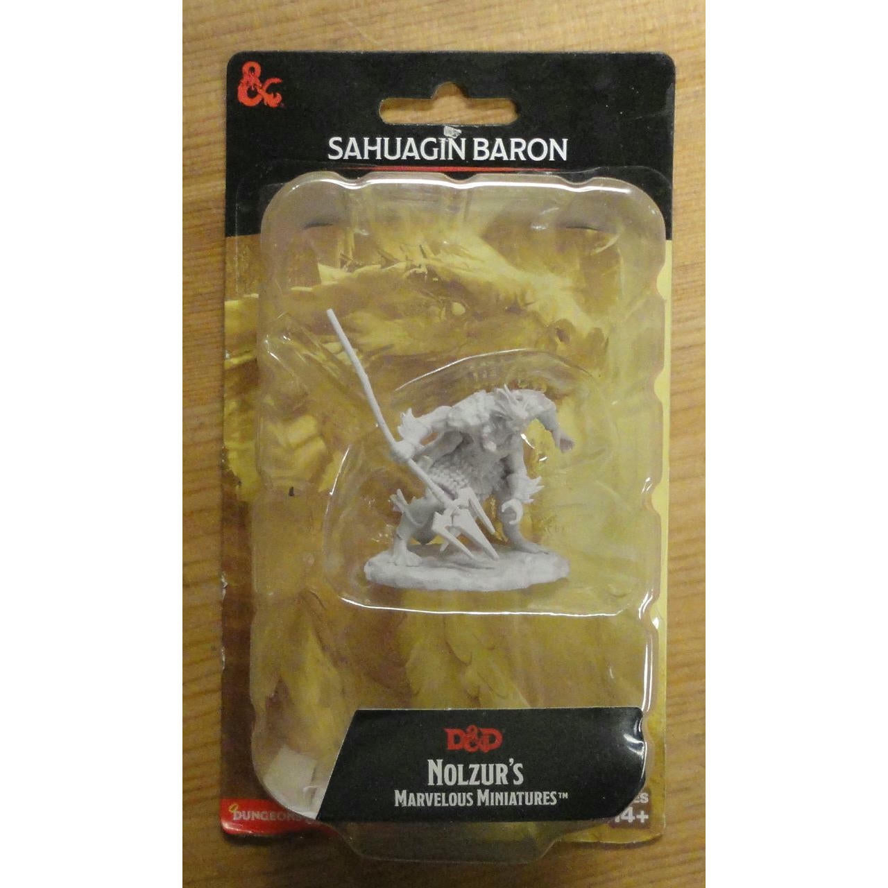 Image of Dungeons & Dragon D&D Nolzur's Miniatures Sahuagin Baron WZK90611