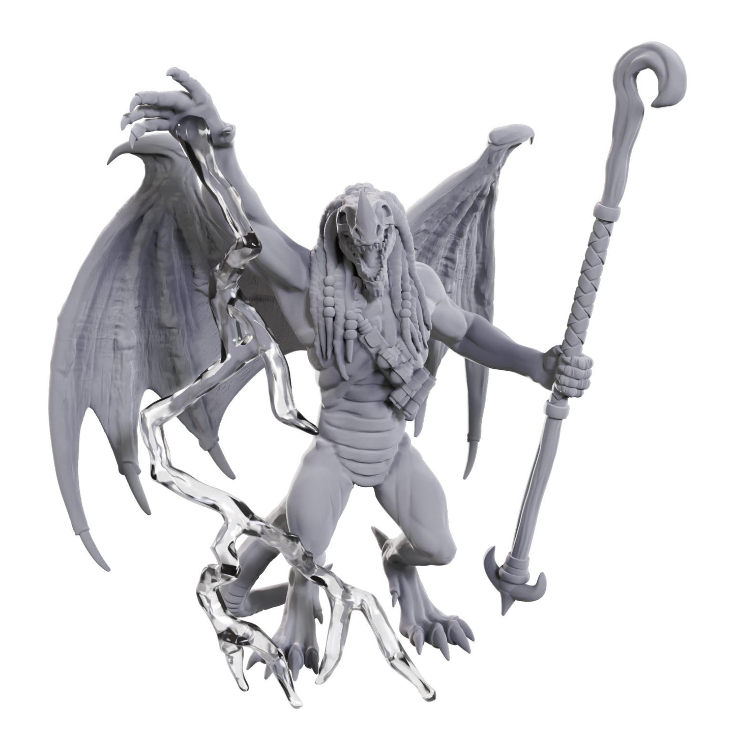 Dungeons & Dragons: Nolzur's Marvelous Unpainted Miniatures - W24 Blue Abishai