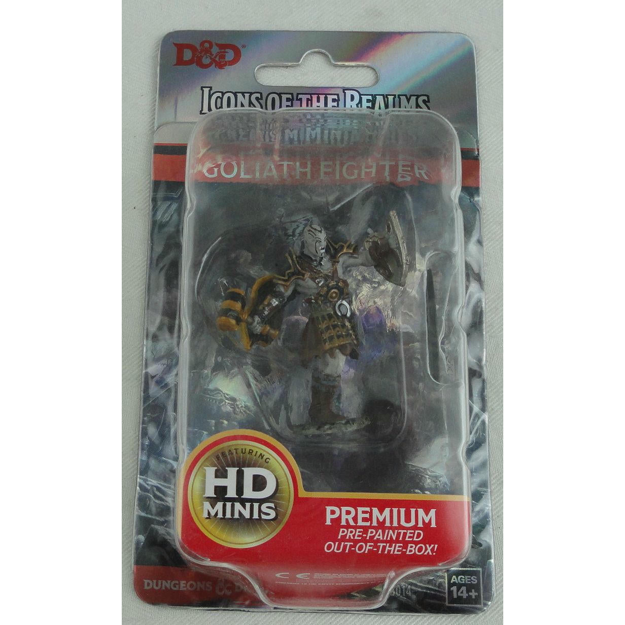 Image of D&D Male Goliath Fighter Premium Painted Fantasy Miniature WZK93014 Wizkids