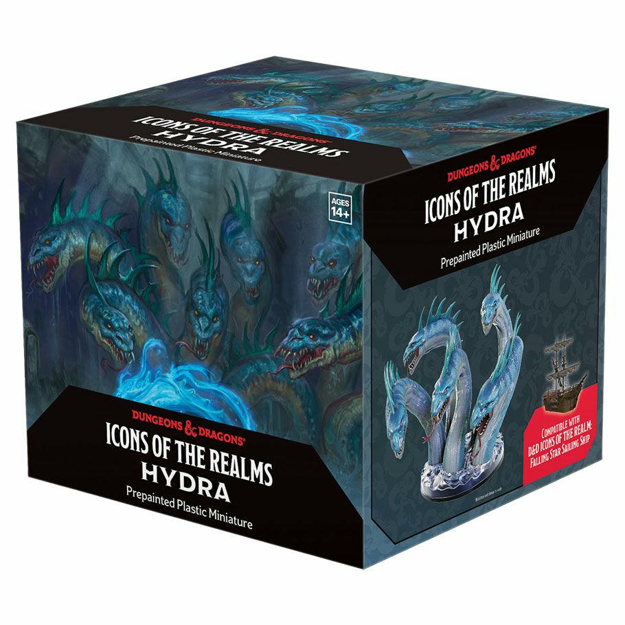 Image of Dungeons & Dragons Hydra Premium Painted Fantasy Miniature