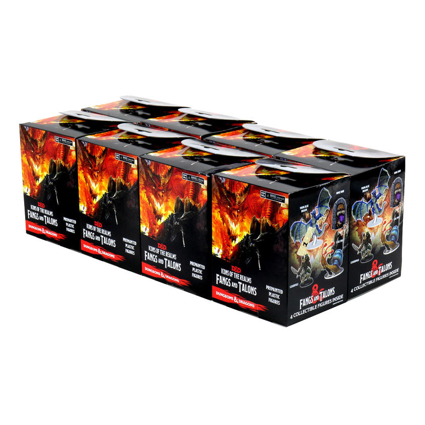 Dungeons & Dragons Talons and Fangs Miniatures Booster Brick 96000 D&D