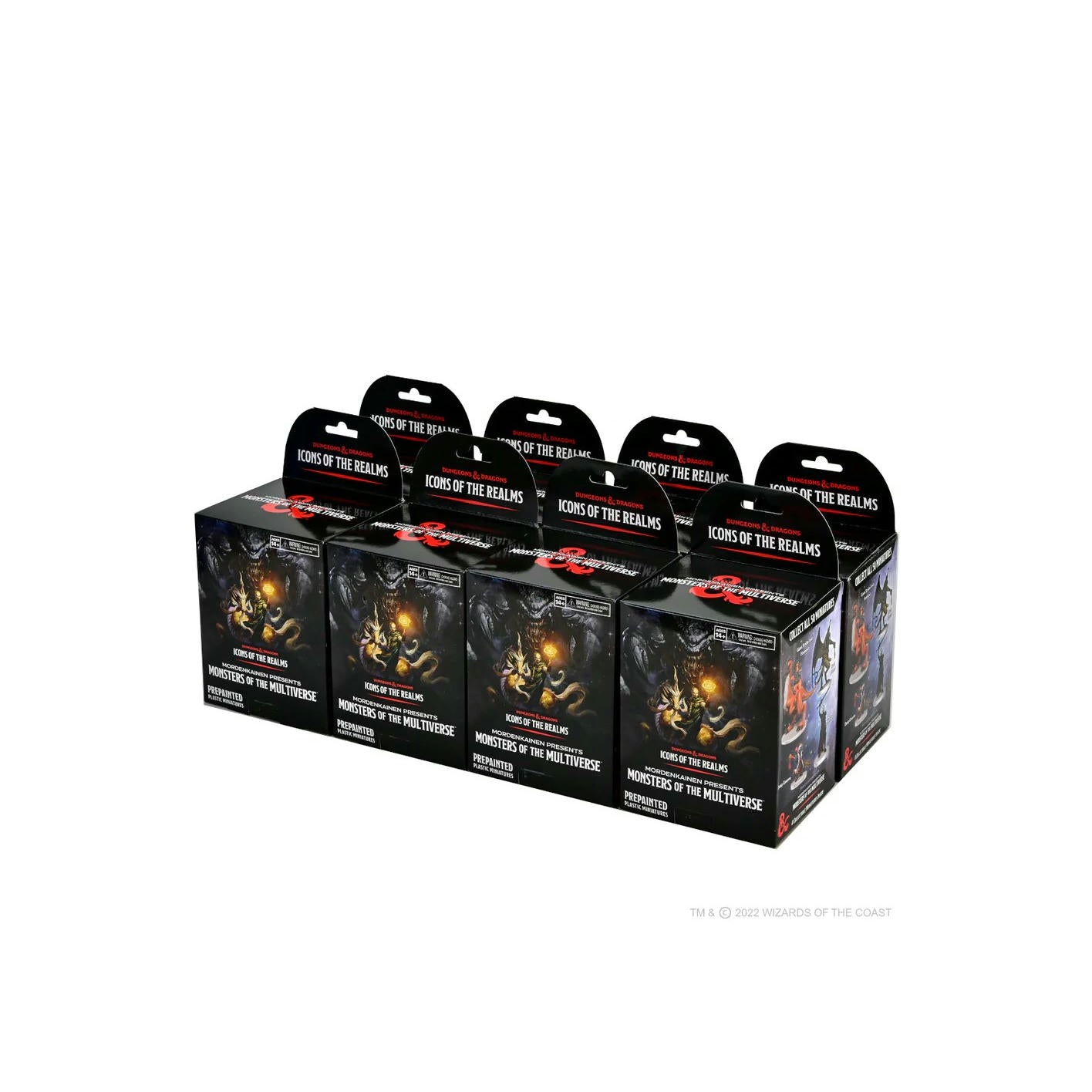 Image of D&D Icons of the Realms Monsters of the Multiverse Miniatures Booster Brick