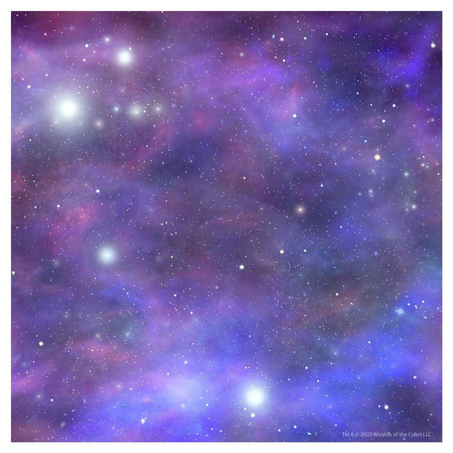 Image of Dungeons & Dragons Icons of the Realms Wildspace 3x3' Battle Map WZK96189