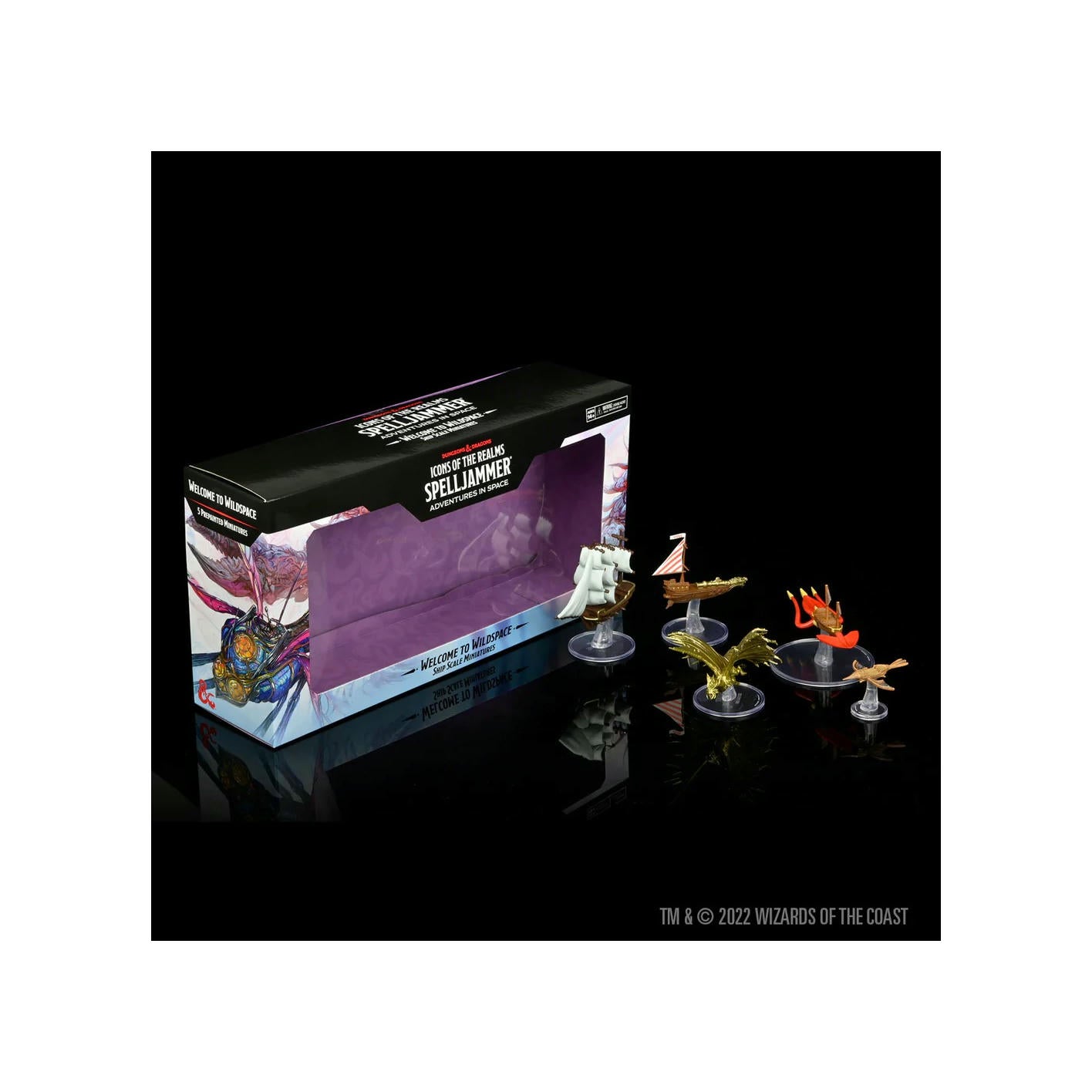 Image of Dungeons & Dragon Spelljammer Welcome to Wildspace Ship Scale Miniatures 96212