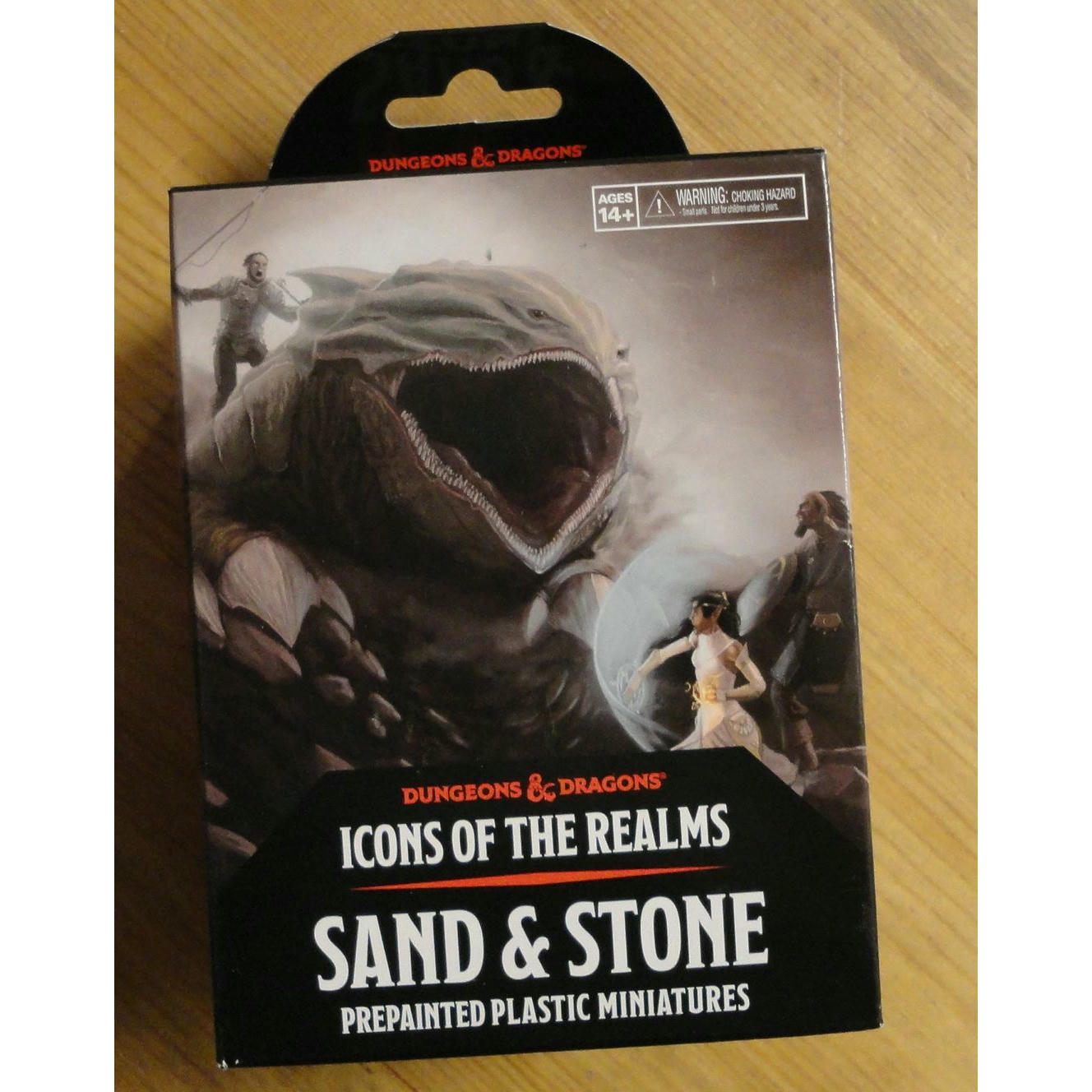 Image of D&D Icons of the Realms Sand & Stone Painted Miniatures 4-Figure Booster Box