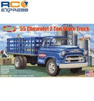 1/48 1955 Chevy Stake Truck Plastic Model Kit, Skill Level 2