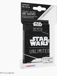 Star Wars: Unlimited Art Sleeves Card Back White