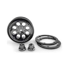 2.2 8 HOLE BEADLOCKS (WHITE)