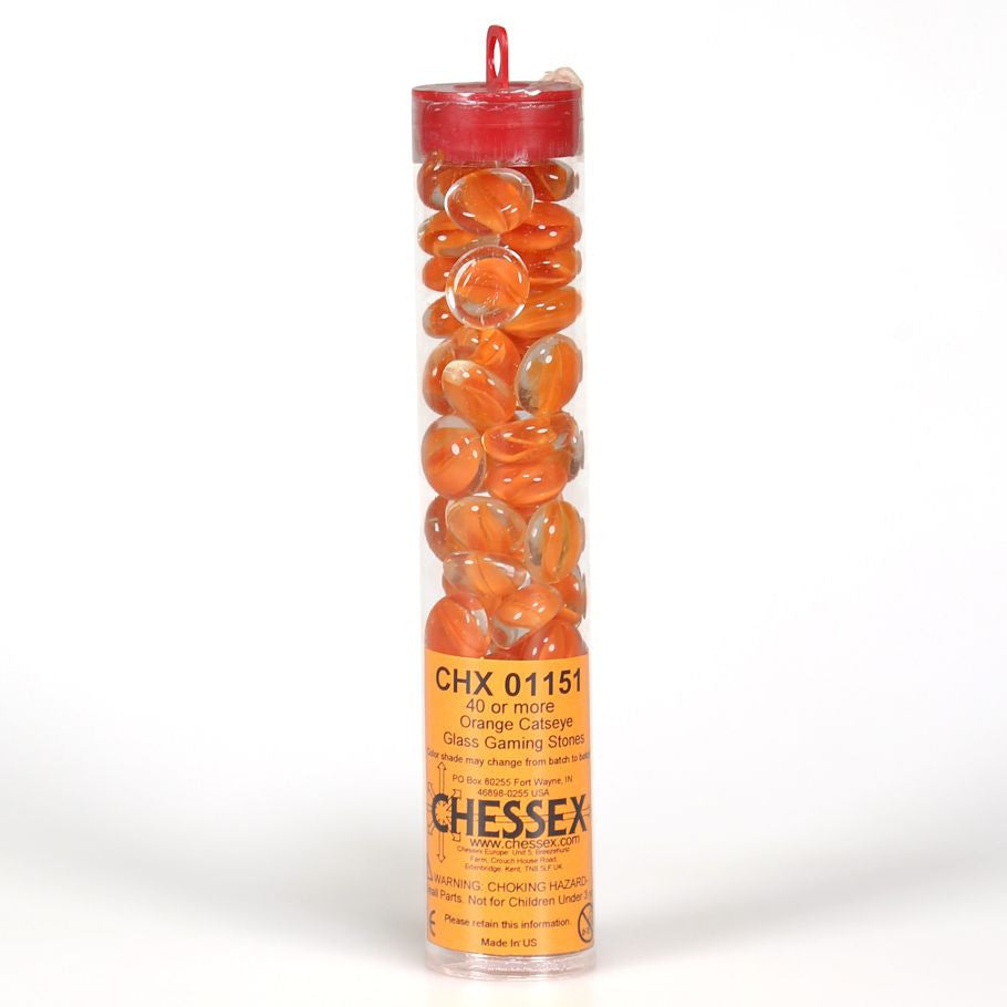 Gemstones Glass Tube: PE Catseye