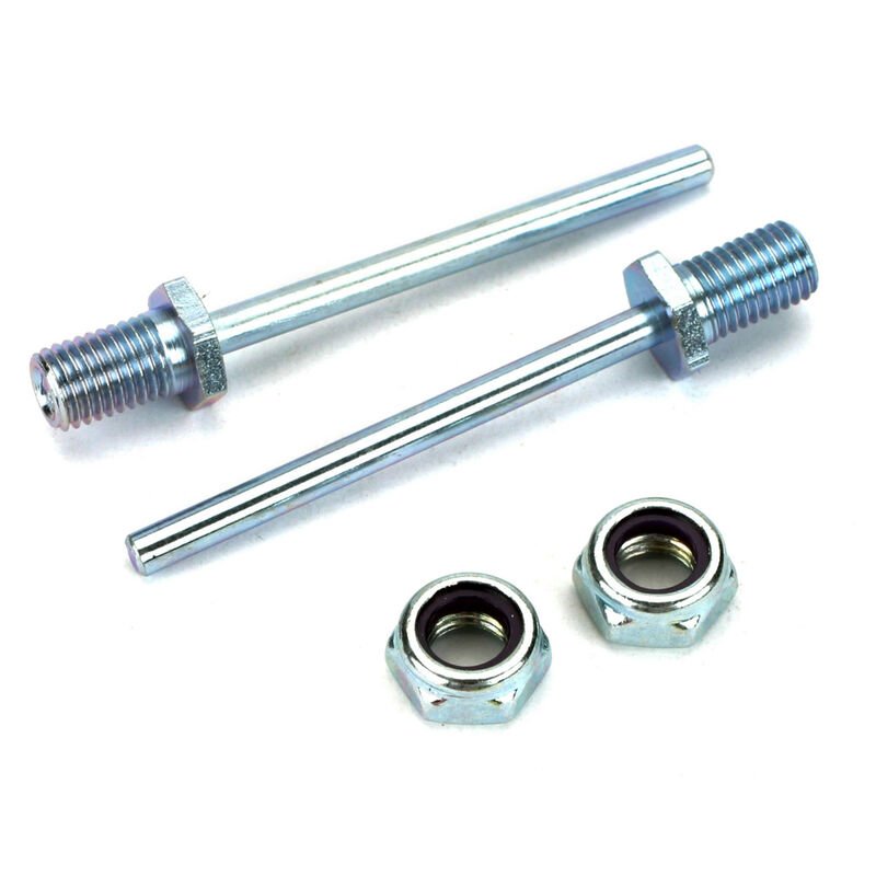 *2x5/32 Spring Steel Axle Shafts for radio controlled airplanes.