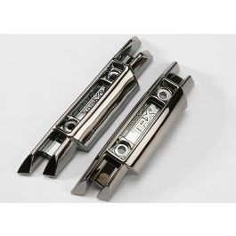 BUMPERS FRONT AND REAR BLACK C)
