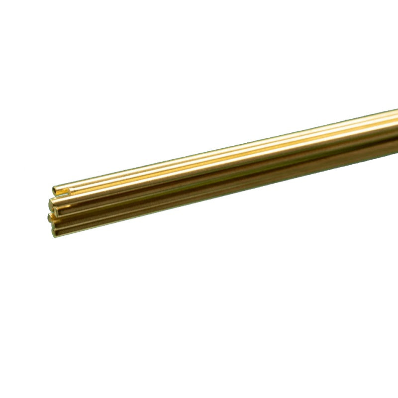 Round Brass Rod: 1/16 OD x 36 Long